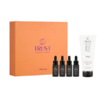 کیت تخصصی رویش مجدد مو تراست | بیوتین | تراست | تغذیه مو | تونیک مو | درمان ریزش مو | رزماری | رشد مو | رویش مو | ریزش مو | زینک | ضد ریزش | فاقد پارابن | مناسب انواع مو | مو چرب | مو خشک | ویتامین ای | ویتامین بی | ویتامین مو