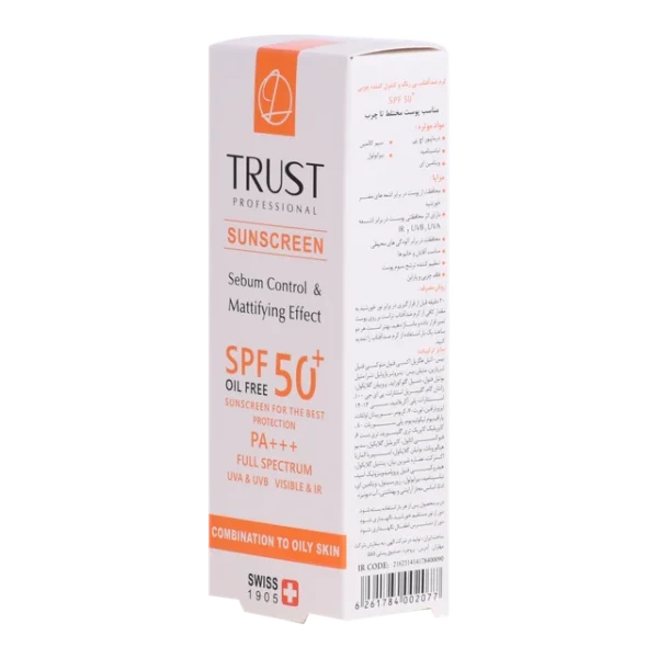 کرم ضد آفتاب فاقد چربی بیرنگ مختلط و چرب | +++PA | spf50 | UVA | UVB | آفتاب سوختگی | تراست | روتین پوست چرب | روتین پوست مختلط | روتین پوستی | ضد آفتاب | ضد آفتاب فاقد چربی | فاقد پارابن | فاقد چربی | کرم ضد آفتاب رنگی | لک پیری | نیاسینامید