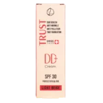 دی دی کرم پلاس تراست | SPF30 | UVA | UVB | الاستین | تراست | جوانسازی | چین و چروک | دی دی کرم | دی دی کرم پلاس | ضد آفتاب | ضد آفتاب رنگی | ضد پیری | ضد چروک | فاقد چربی | کرم پودر | کلاژن | هیالورونیک