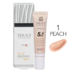 کانسیلر 5 در 1 تراست | SPF30 | آبرسان دور چشم | پف دور چشم | تراست | تیرگی دورچشم | جوانسازی | چین و چروک | روشن کننده | ضد آفتاب | ضد آفتاب دور چشم | ضد آفتاب رنگی | ضد پیری | ضد چروک | کانسیلر | ویتامین ای | ویتامین سی