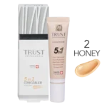 کانسیلر 5 در 1 تراست | SPF30 | آبرسان دور چشم | پف دور چشم | تراست | تیرگی دورچشم | جوانسازی | چین و چروک | روشن کننده | ضد آفتاب | ضد آفتاب دور چشم | ضد آفتاب رنگی | ضد پیری | ضد چروک | کانسیلر | ویتامین ای | ویتامین سی