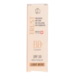 بی بی کرم پلاس تراست | بی بی کرم تراست | SPF30 | UVA | UVB | آکنه | بی بی کرم | بی بی کرم پلاس | تراست | جوش | ضد آفتاب | ضد آفتاب رنگی | کرم پودر | نیاسینامید | هیالورونیک