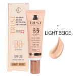 بی بی کرم پلاس تراست | بی بی کرم تراست | SPF30 | UVA | UVB | آکنه | بی بی کرم | بی بی کرم پلاس | تراست | جوش | ضد آفتاب | ضد آفتاب رنگی | کرم پودر | نیاسینامید | هیالورونیک