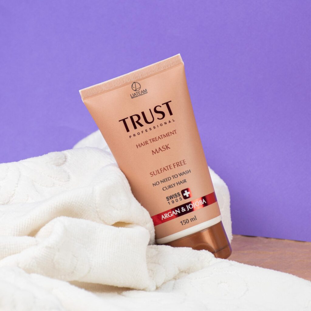 ماسک مو آرگان و جوجوبا بعد از حمام تراست | تراست | ترمیم کننده ساقه مو | ترمیم کننده مو | فر و مجعد | ماسک آرگان | ماسک ترمیم کننده | ماسک مو | مناسب انواع مو | مو خوره | مو فر | موهای آسیب دیده | موهای فر و مجعد | وزی مو
