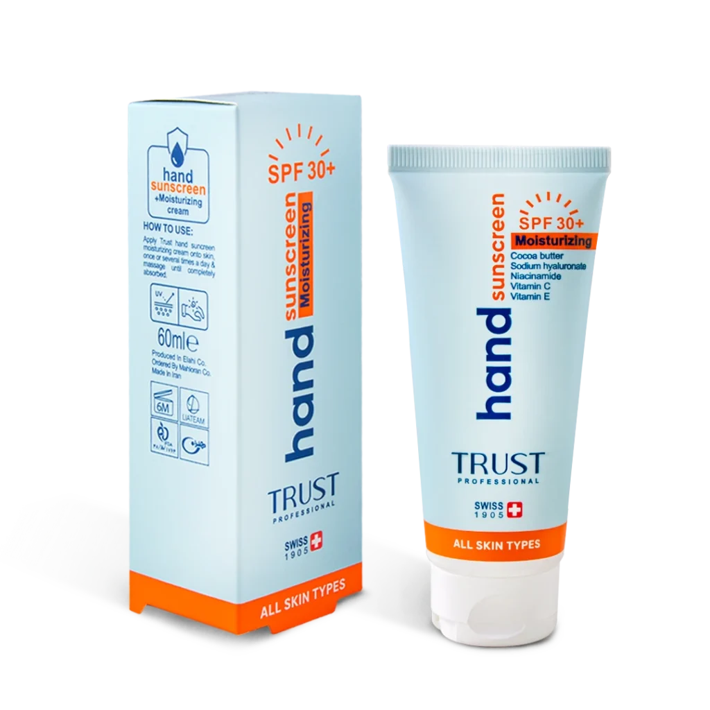 کرم تخصصی دست ضدآفتاب و آبرسان