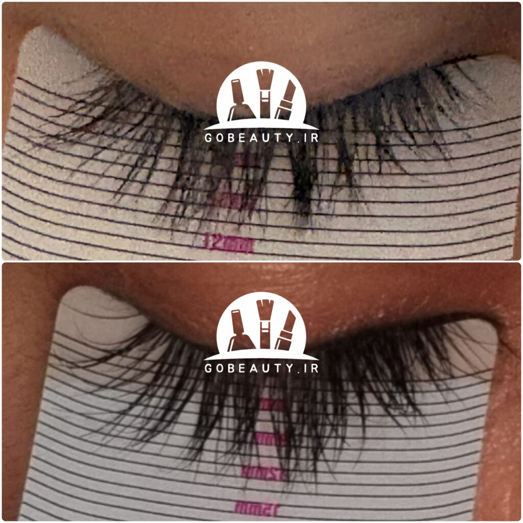 نتیجه سرم تقویت مژه تراست