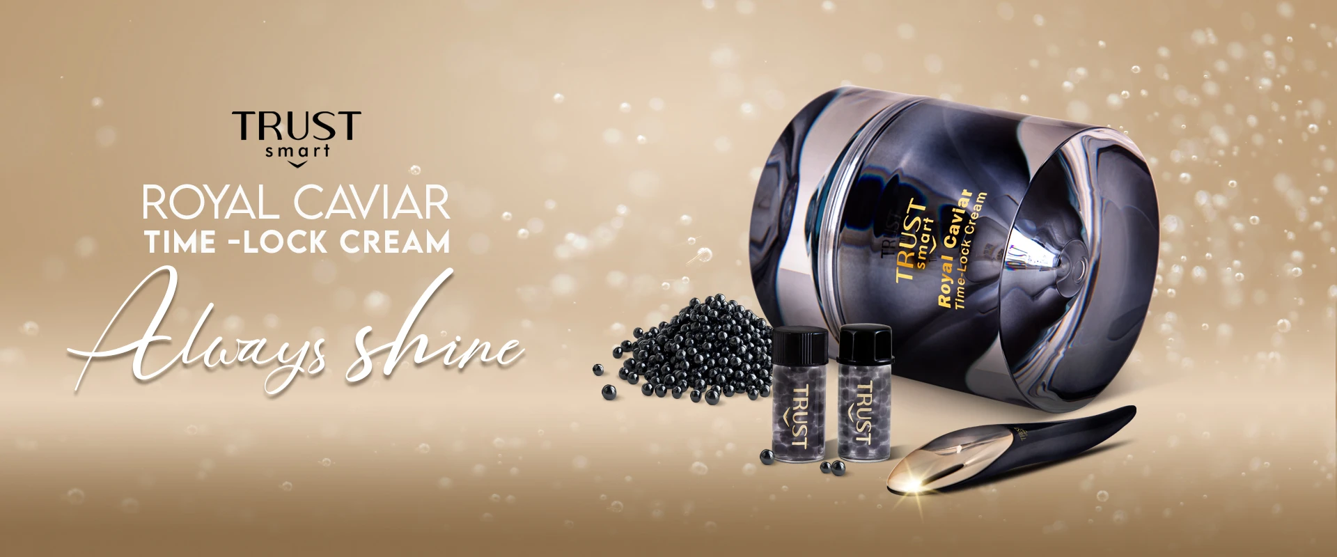 👑 راز جوانی ابدی و لیفتینگ فوری پوست چیست؟ کرم رویال خاویار تراست اسمارت