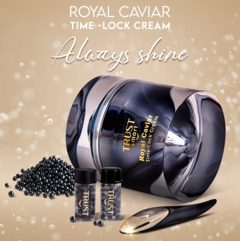 👑 راز جوانی ابدی و لیفتینگ فوری پوست چیست؟ کرم رویال خاویار تراست اسمارت