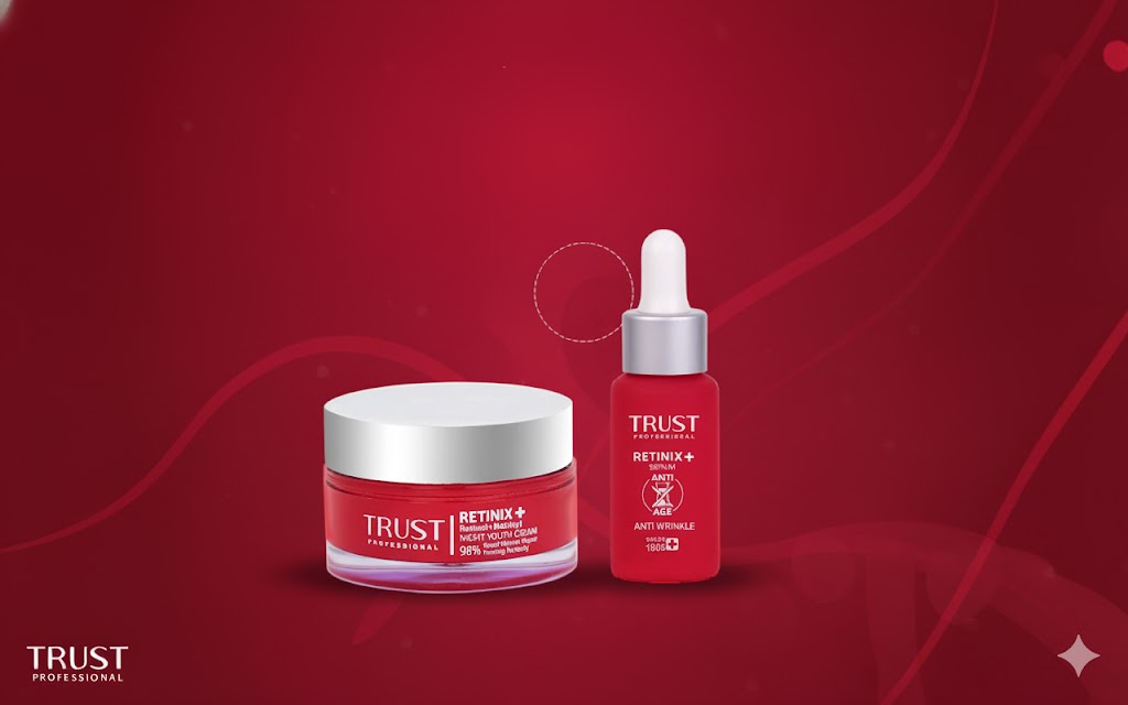 نوسازی پوست با رتینول: کدام محصول را انتخاب کنیم؟ مقایسه کامل کرم تراست با سرمهای ویتالیر و اوردینری
کرم جوانساز رتینول تراست
سرم جوانساز رتینول تراست