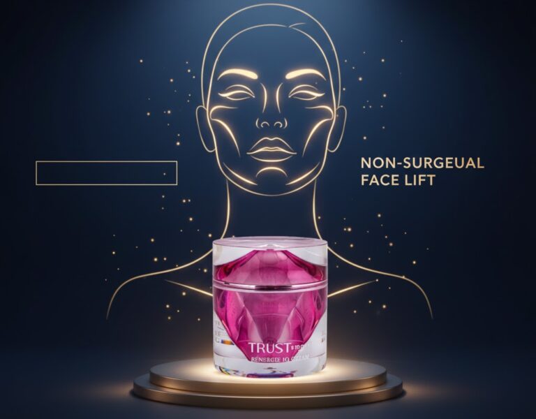 کرم سه گانه هوشمند تراست اسمارت؛ بهترین محصول برای لیفت صورت بدون جراحی و جوانسازی پوست.