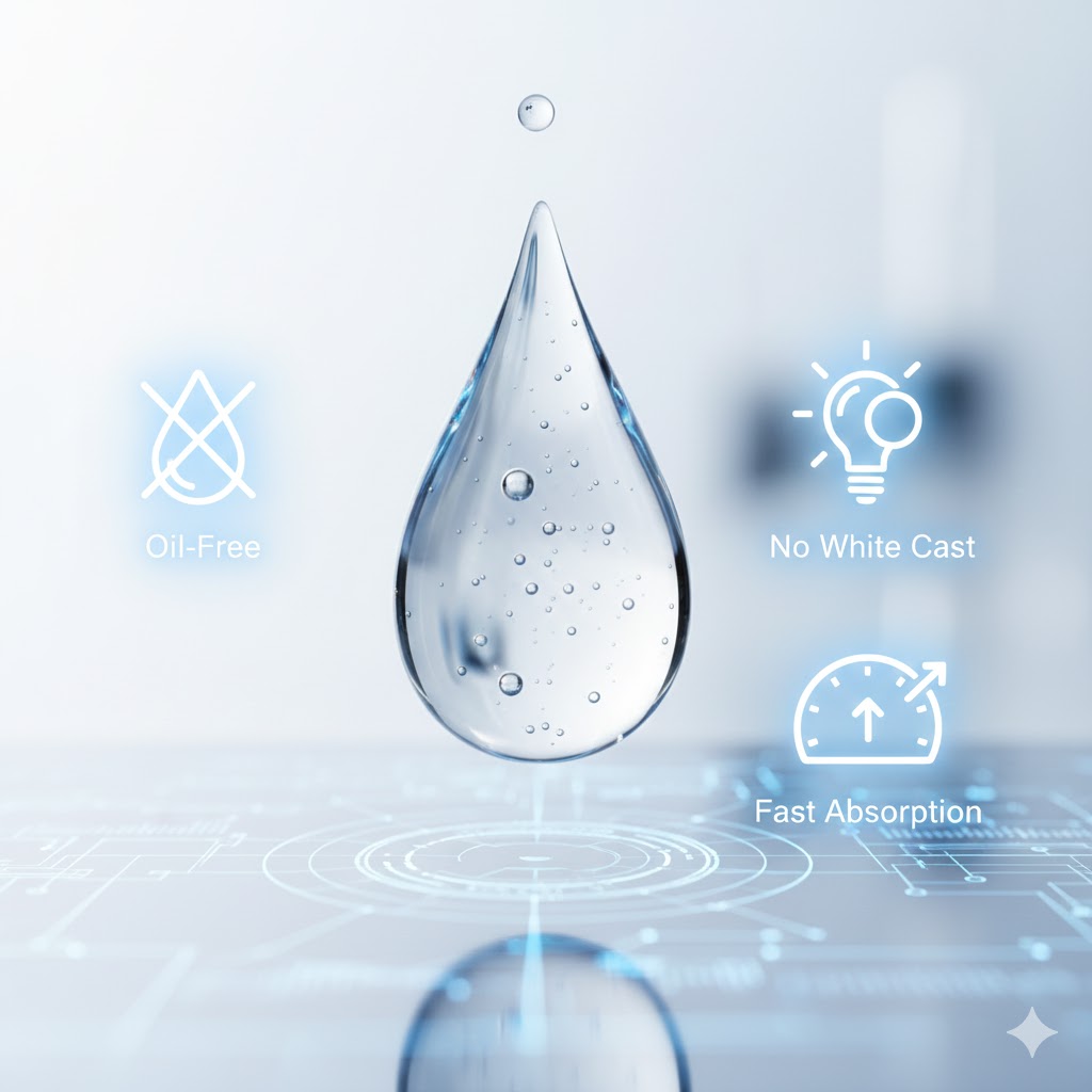 ویژگی‌های ضدآفتاب بدون چربی و رد سفیدی | ضدآفتاب سرمی | ضدآفتاب فلوئیدی