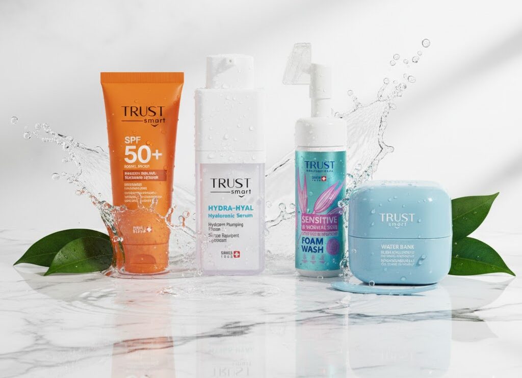 پکیج محصولات درمانی تراست در فروشگاه گوبیوتی | تشخیص نوع پوست